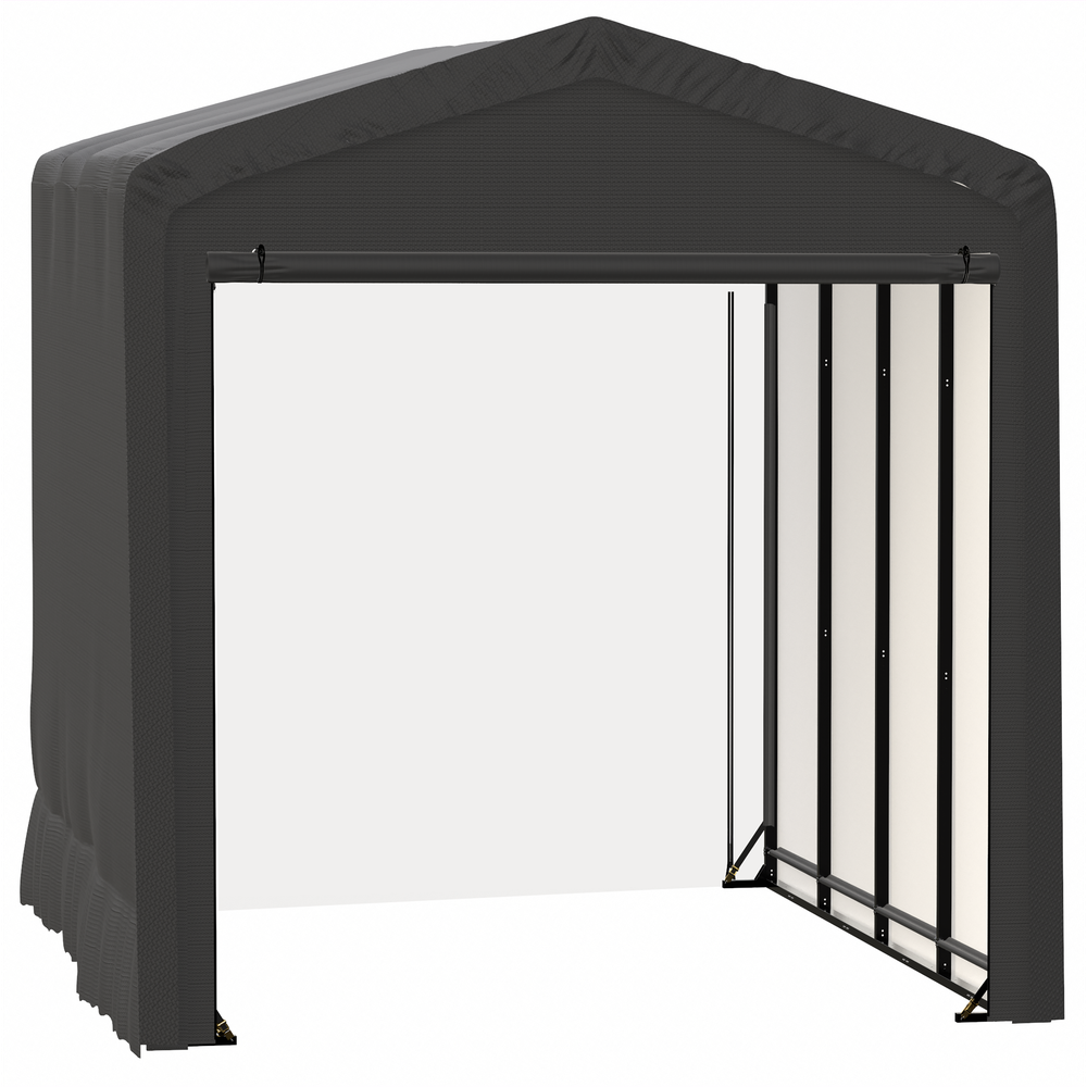 Shelterlogic Sheltertube Wind And Snow-Load Rated Garage, 14 x 18 x 16 Ft.