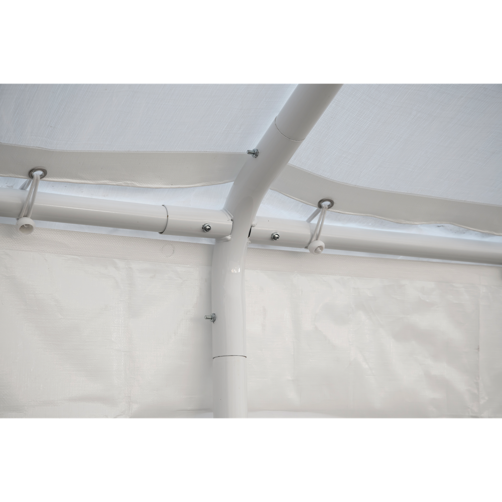 Shelterlogic Canopy Enclosure Kit 18 × 40 Ft. In White