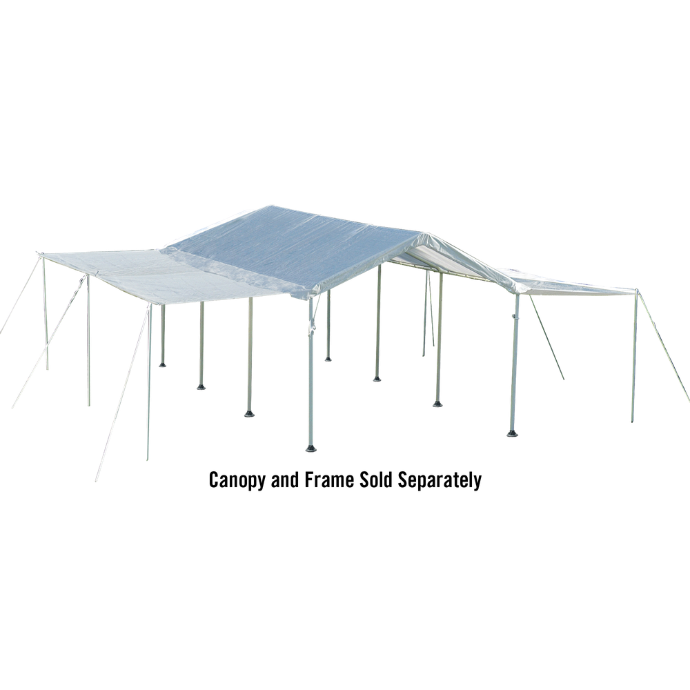 Shelterlogic Maxap Extension Kit 10 Ft. x 20 Ft. In White